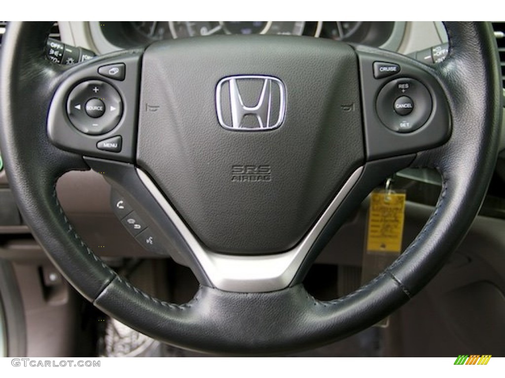 2012 CR-V EX-L - Opal Sage Metallic / Beige photo #11