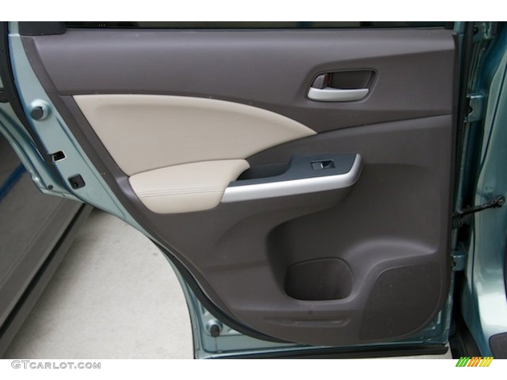 2012 CR-V EX-L - Opal Sage Metallic / Beige photo #24