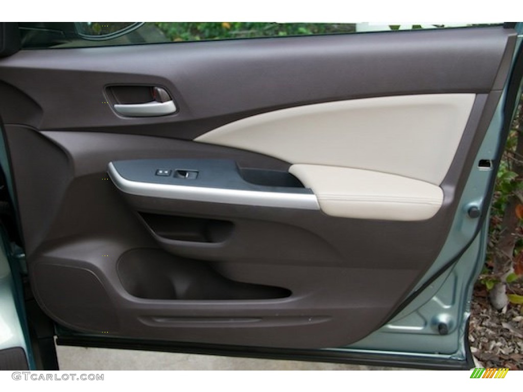 2012 CR-V EX-L - Opal Sage Metallic / Beige photo #26