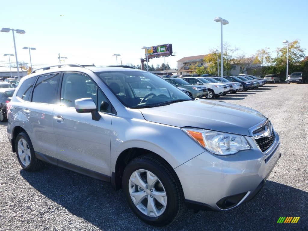 2016 Forester 2.5i Limited - Ice Silver Metallic / Black photo #1