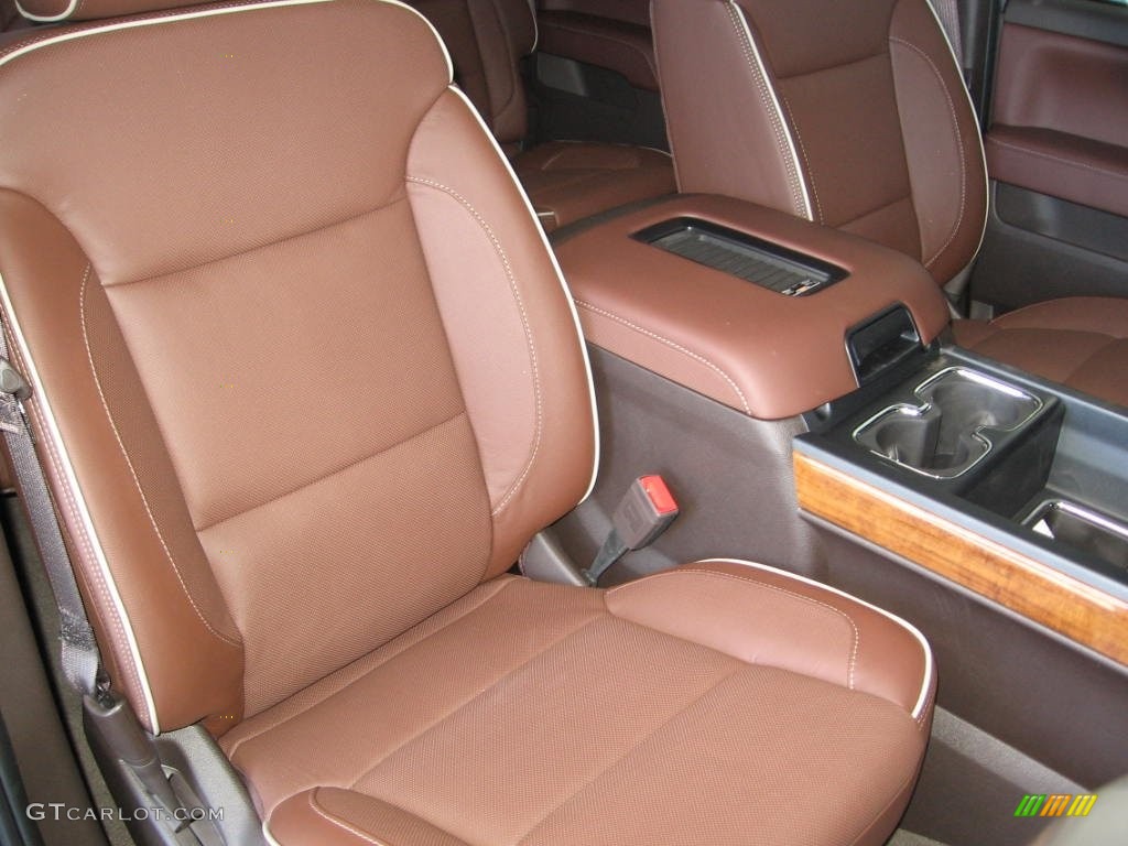 2016 Chevrolet Silverado 1500 High Country Crew Cab 4x4 Front Seat Photo #108420486