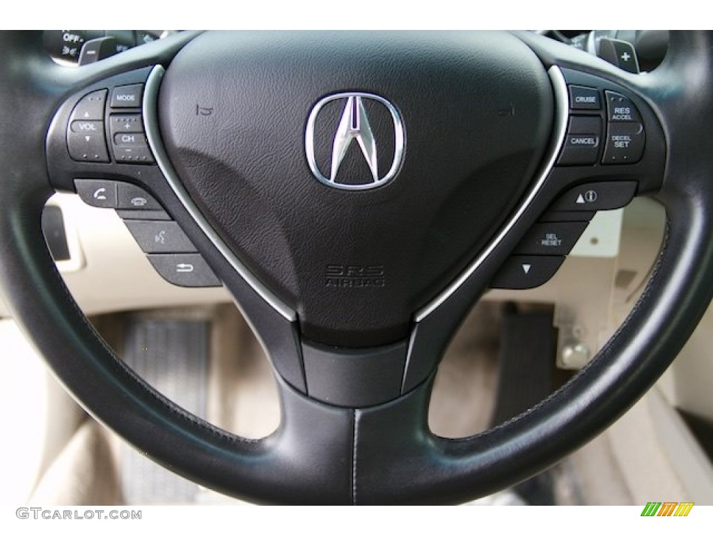 2009 TL 3.5 - Borealis Blue Pearl / Taupe photo #11