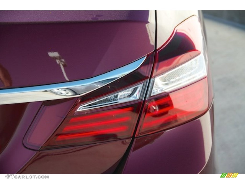 2016 Accord EX-L Sedan - Basque Red Pearl II / Ivory photo #4