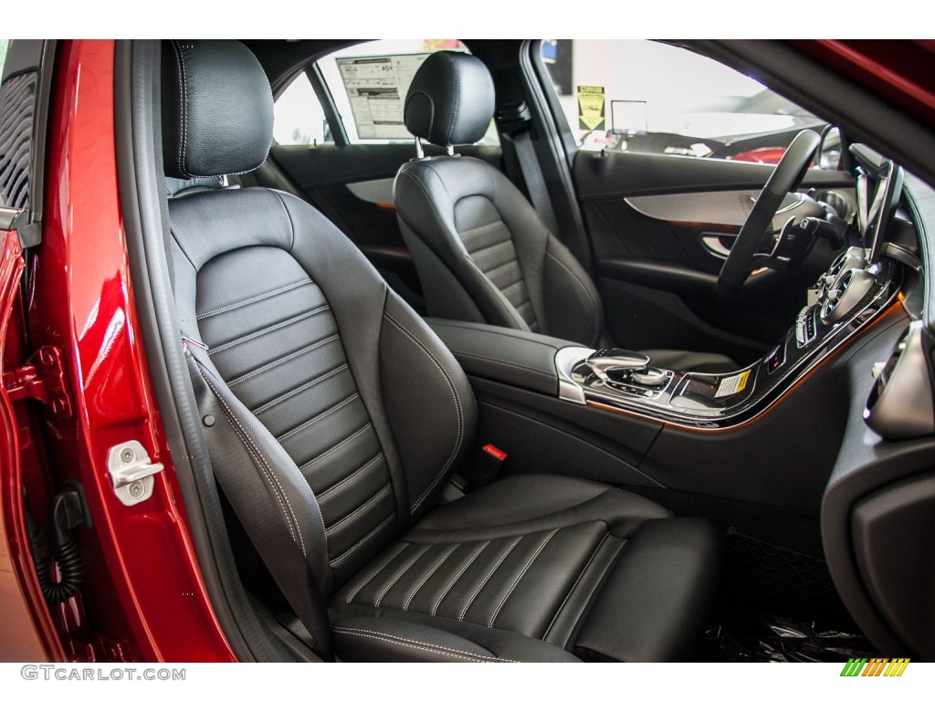 Black Interior 2016 Mercedes-Benz C 450 AMG Sedan Photo #108421140