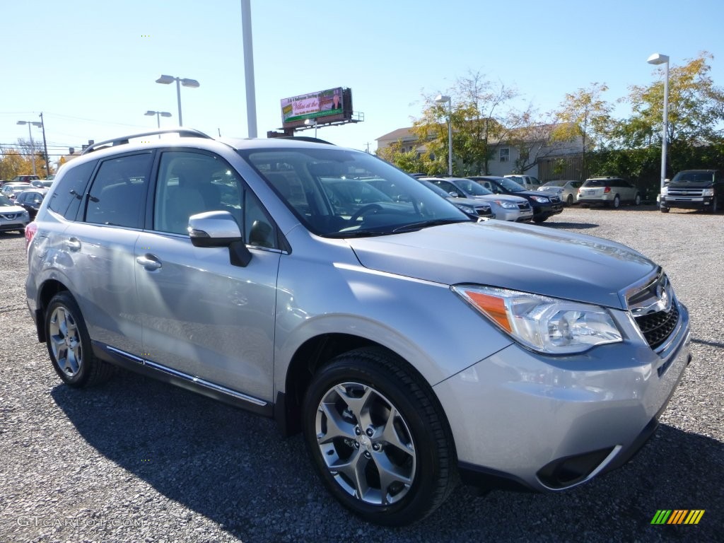2016 Forester 2.5i Touring - Ice Silver Metallic / Gray photo #1