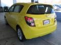 Bright Yellow - Sonic LT Hatchback Photo No. 3