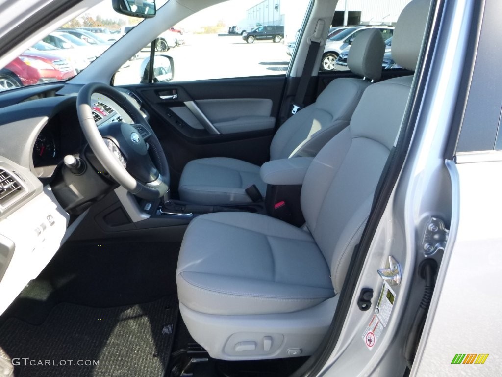 Gray Interior 2016 Subaru Forester 2.5i Touring Photo #108421464