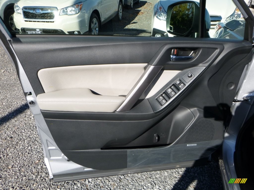 2016 Subaru Forester 2.5i Touring Gray Door Panel Photo #108421485