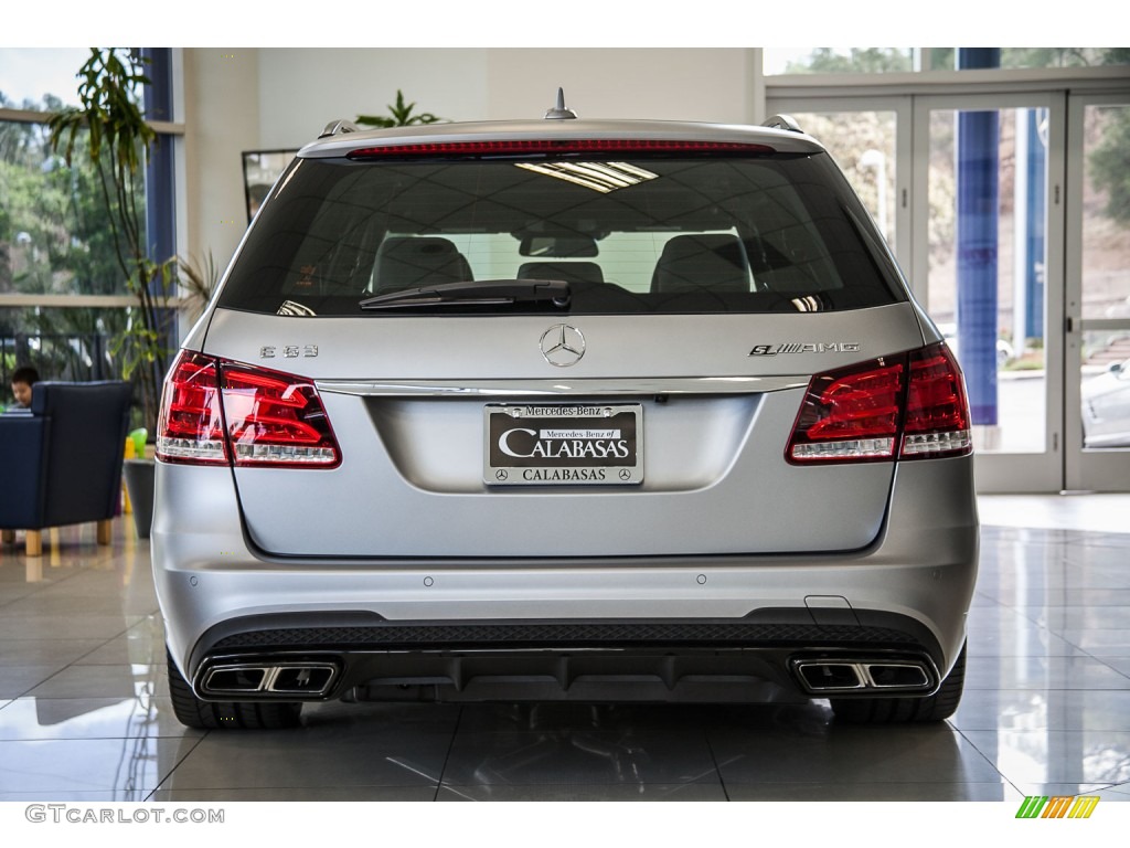 2016 E 63 AMG 4Matic S Wagon - designo Magno Alanite Grey / Black photo #3