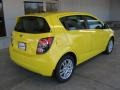Bright Yellow - Sonic LT Hatchback Photo No. 19