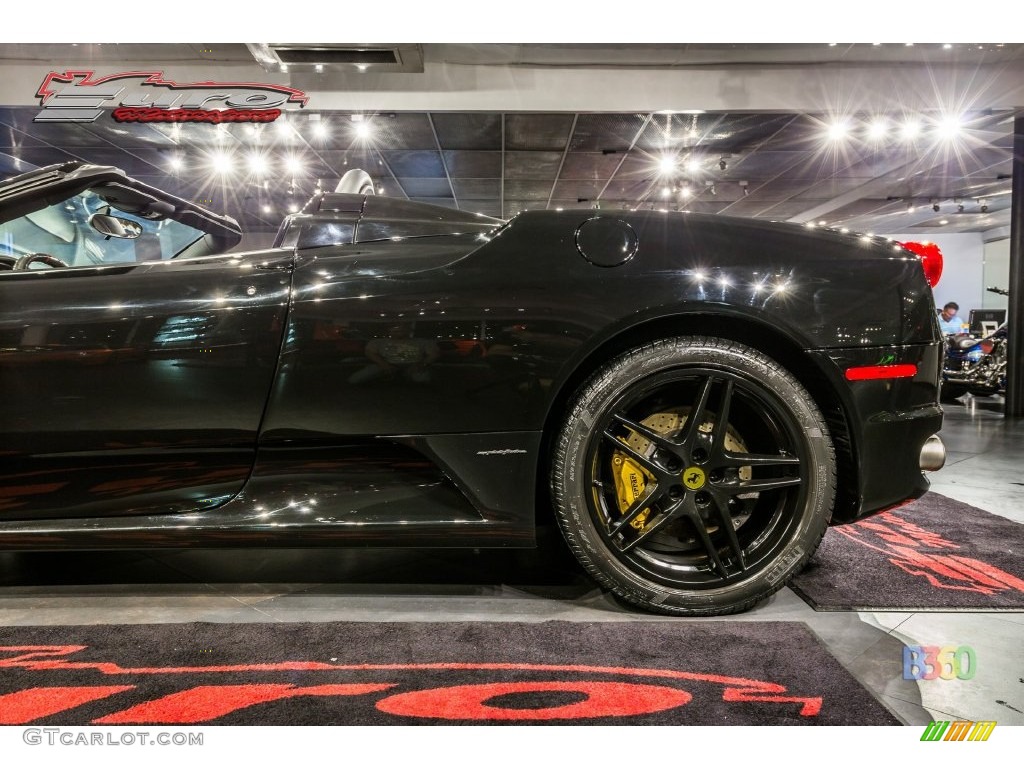 2007 F430 Spider F1 - Nuovo Nero Daytona (Black Metallic) / Nero photo #30