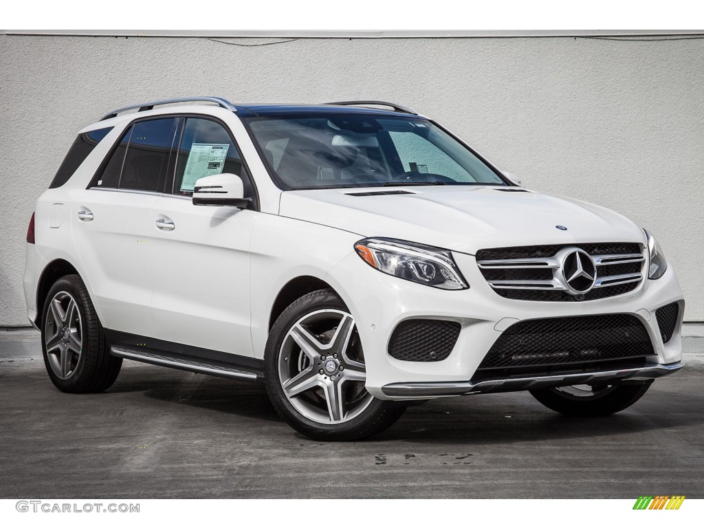 Polar White 2016 Mercedes-Benz GLE 400 4Matic Exterior Photo #108422301