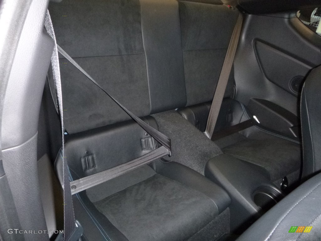 2016 Subaru BRZ HyperBlue Limited Edition Rear Seat Photos