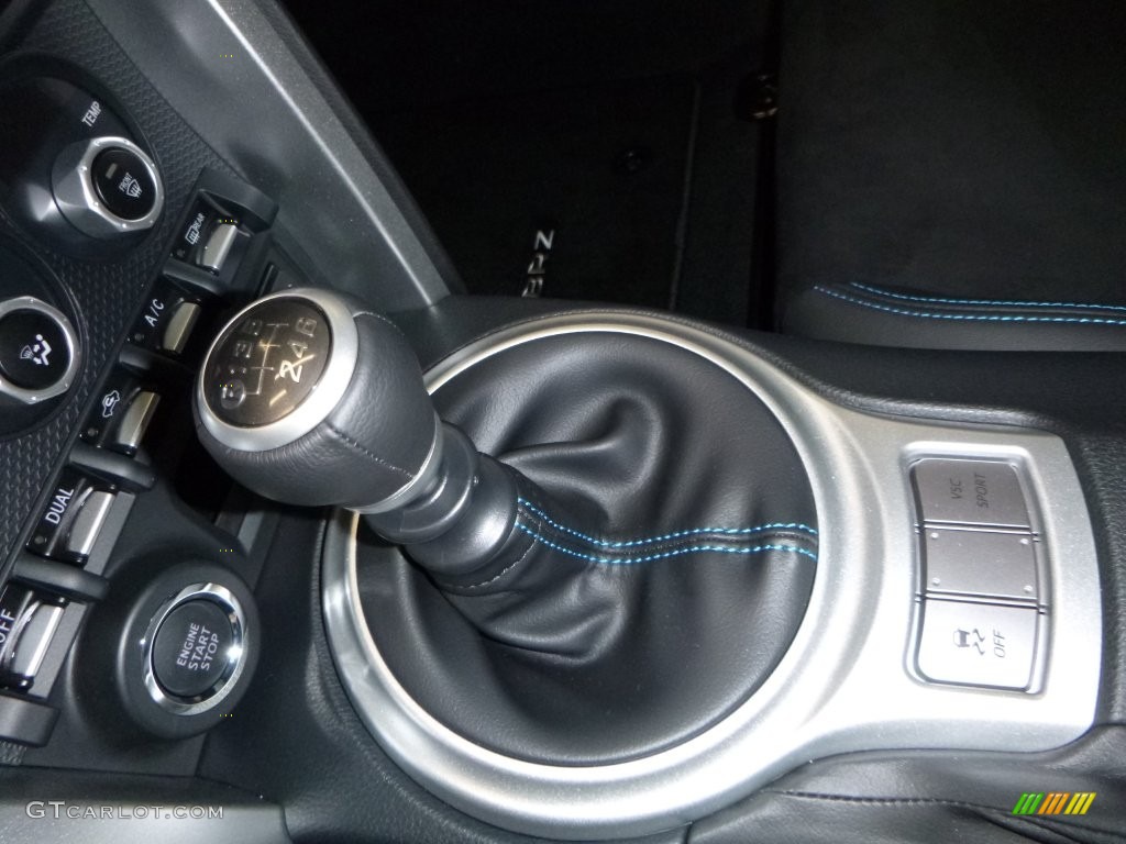2016 Subaru BRZ HyperBlue Limited Edition Transmission Photos
