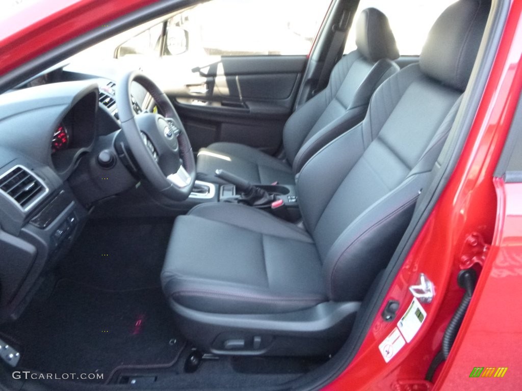 2016 Subaru WRX Limited Front Seat Photo #108424062