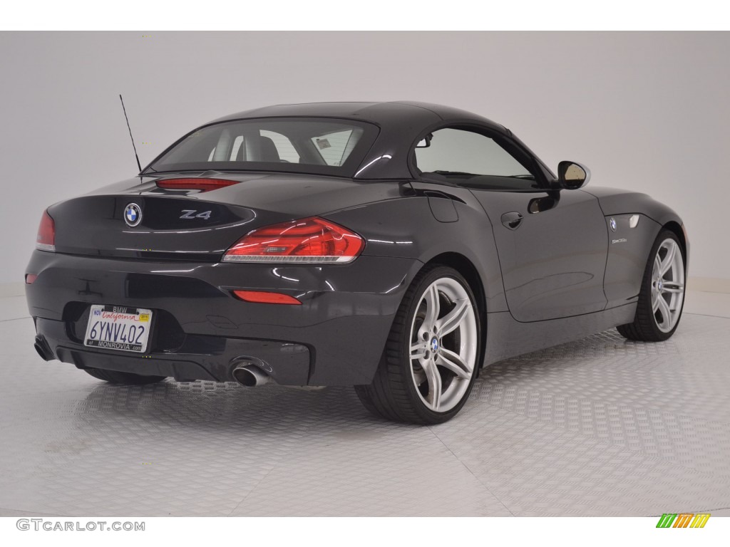 2012 Z4 sDrive35is - Black Sapphire Metallic / Black photo #7