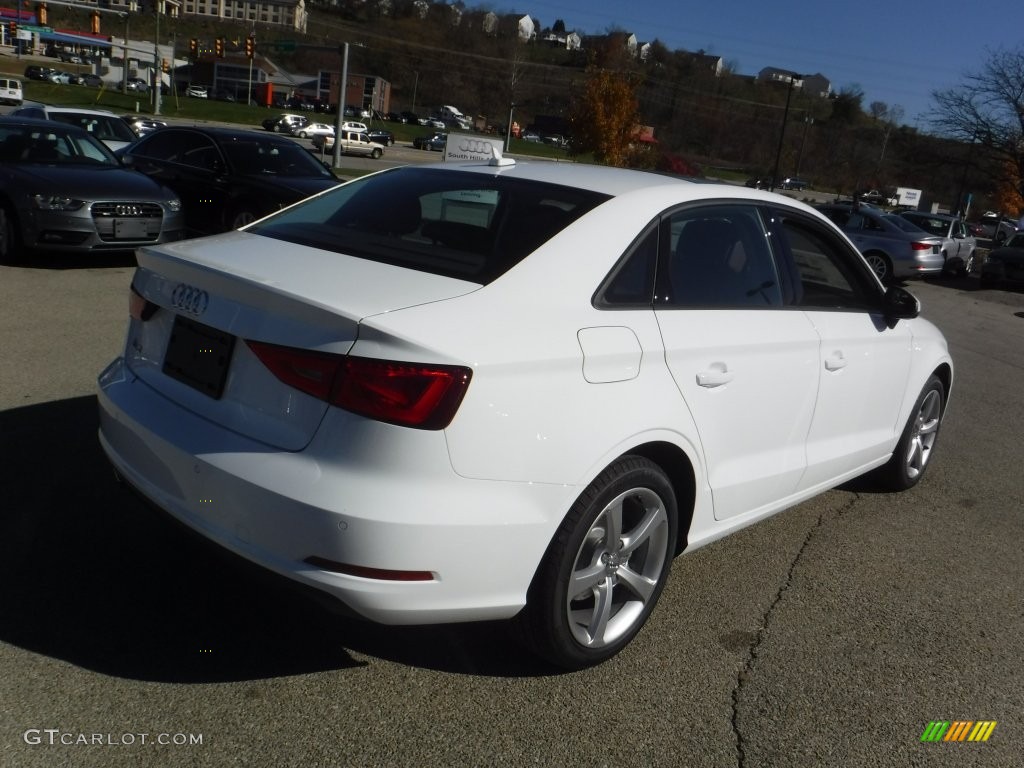 2016 A3 1.8 Premium - Ibis White / Chestnut Brown photo #11