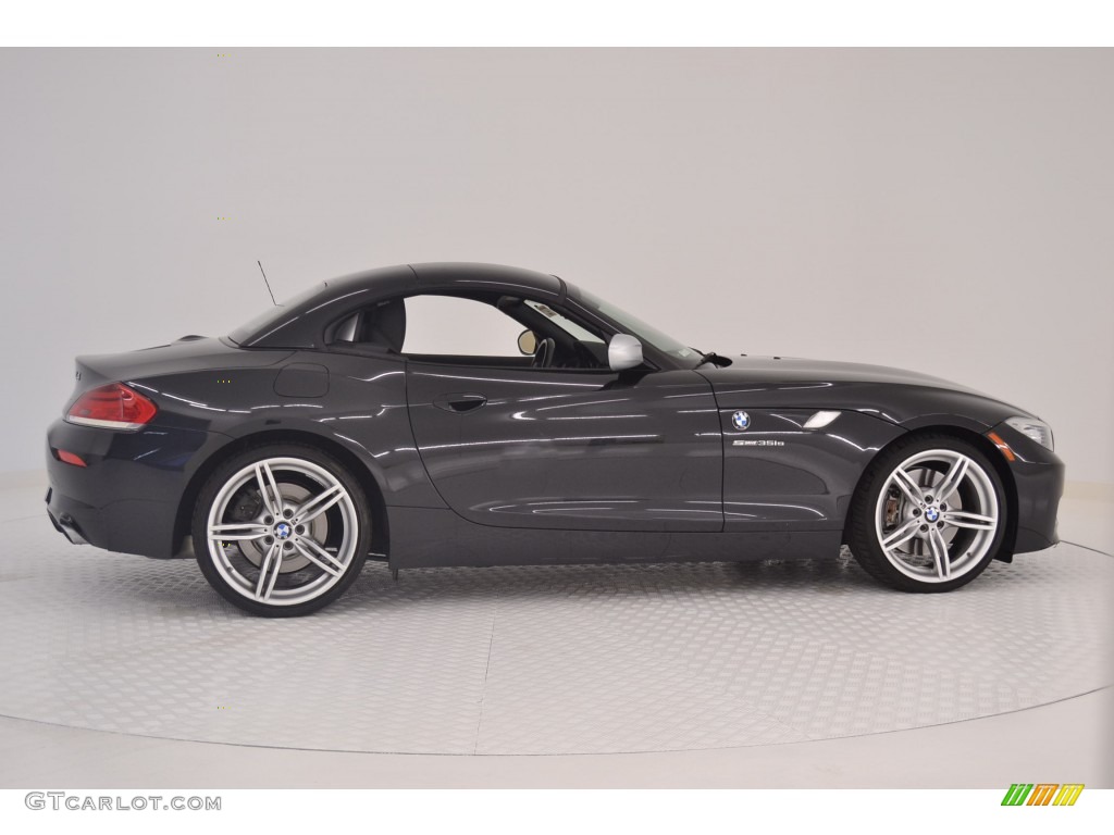 2012 Z4 sDrive35is - Black Sapphire Metallic / Black photo #8