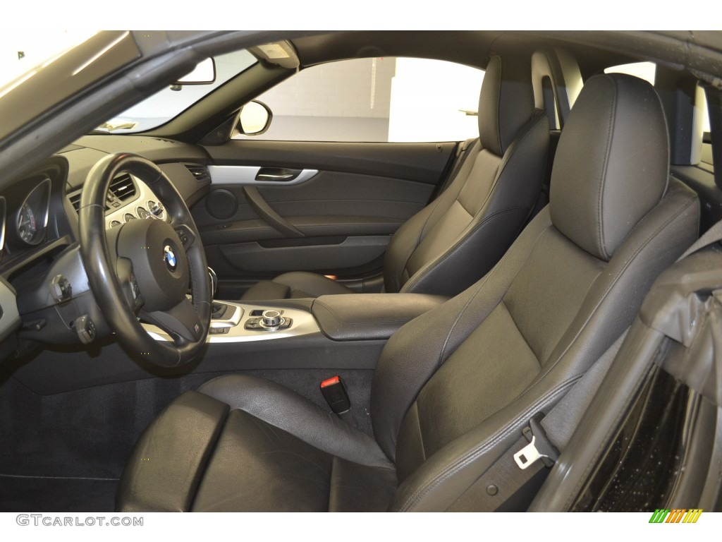 2012 Z4 sDrive35is - Black Sapphire Metallic / Black photo #13