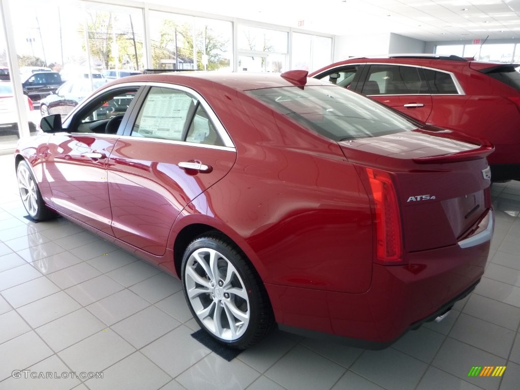 Red Obsession Tintcoat 2016 Cadillac ATS 2.0T Performance AWD Sedan Exterior Photo #108426999