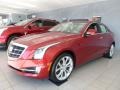 Red Obsession Tintcoat 2016 Cadillac ATS 2.0T Performance AWD Sedan Exterior