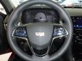 2016 Cadillac ATS Jet Black Interior Steering Wheel Photo