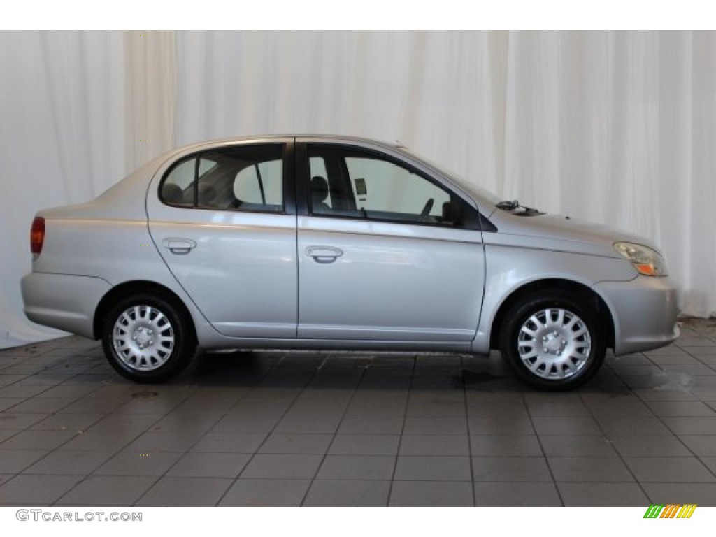 2003 ECHO Sedan - Silver Streak Mica / Shadow Gray photo #3
