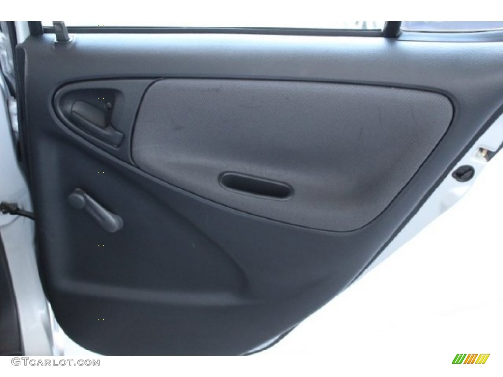 2003 ECHO Sedan - Silver Streak Mica / Shadow Gray photo #19