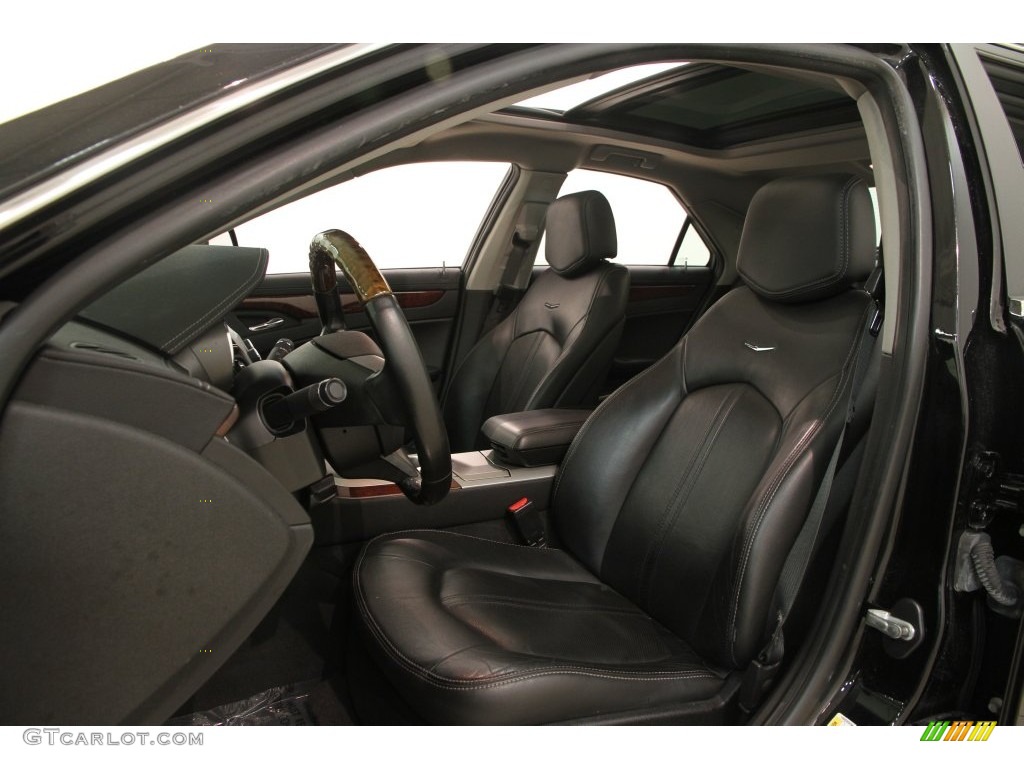 2012 CTS 4 3.0 AWD Sedan - Black Diamond Tricoat / Ebony/Ebony photo #5