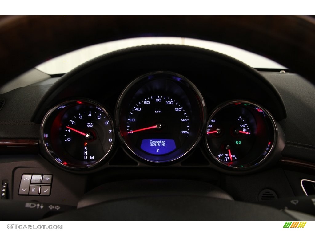 2012 CTS 4 3.0 AWD Sedan - Black Diamond Tricoat / Ebony/Ebony photo #7