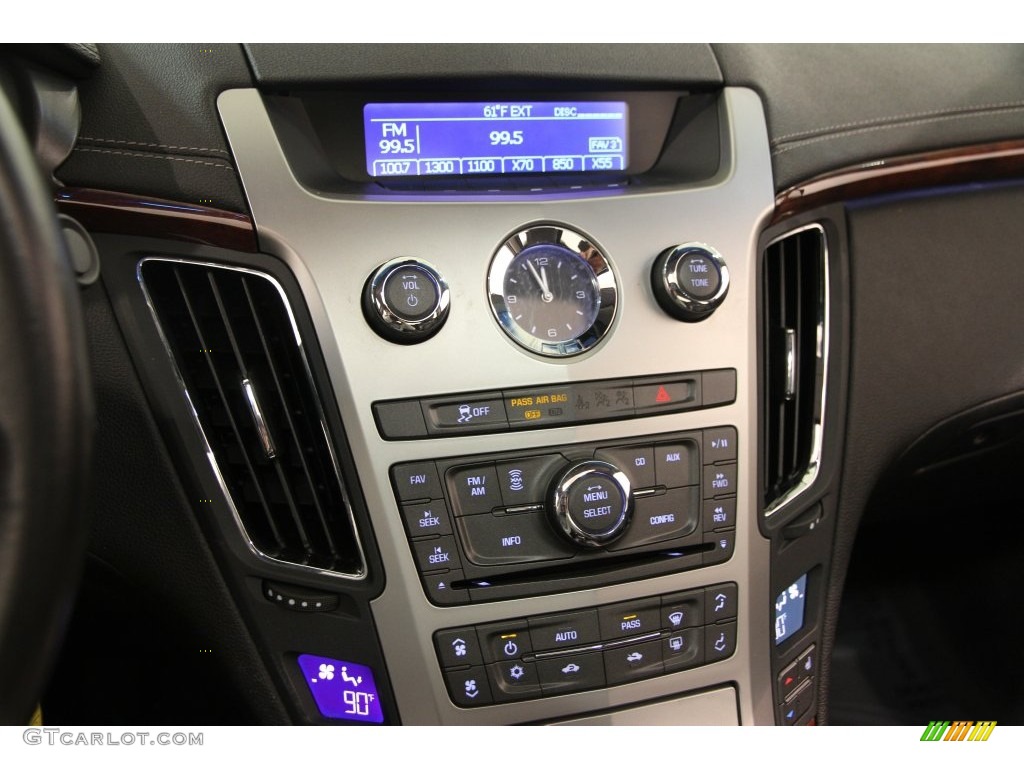 2012 CTS 4 3.0 AWD Sedan - Black Diamond Tricoat / Ebony/Ebony photo #8