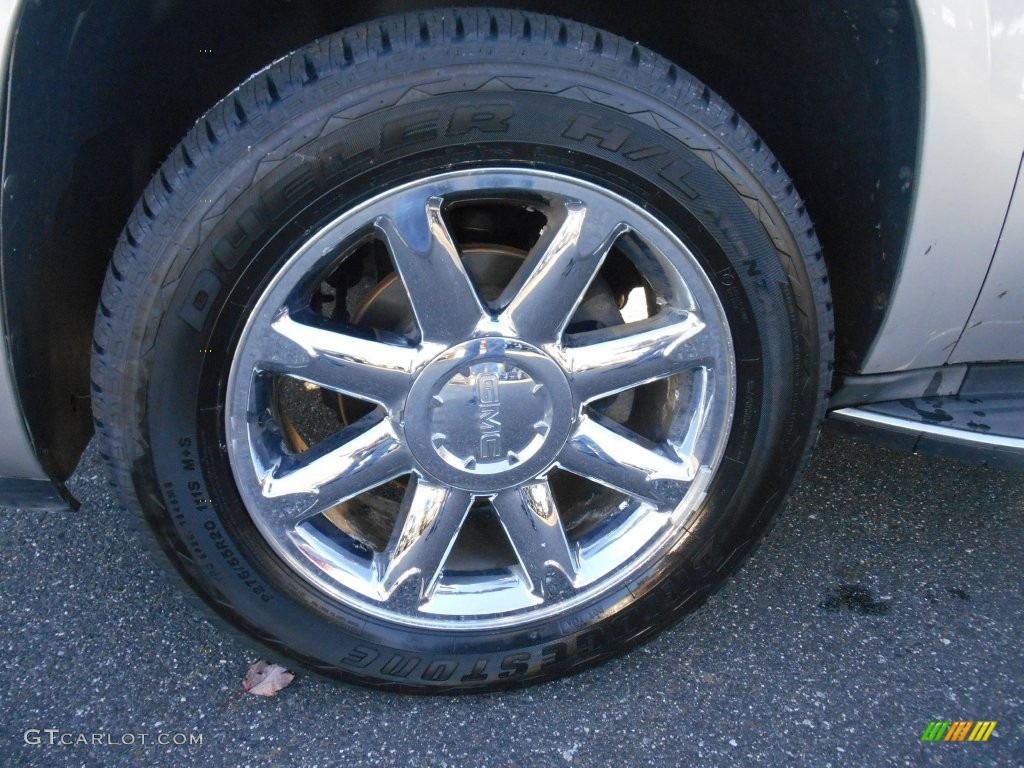 2011 Yukon XL Denali AWD - Pure Silver Metallic / Ebony photo #5