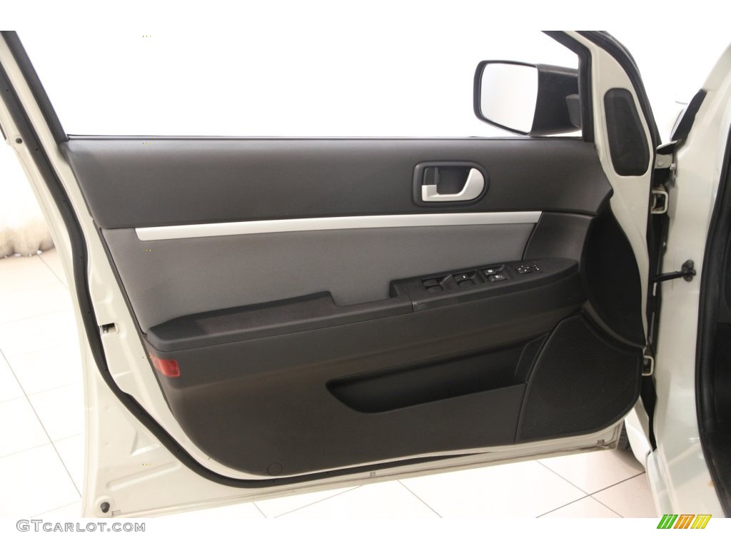 2007 Galant ES - Dover White Pearl / Gray photo #4
