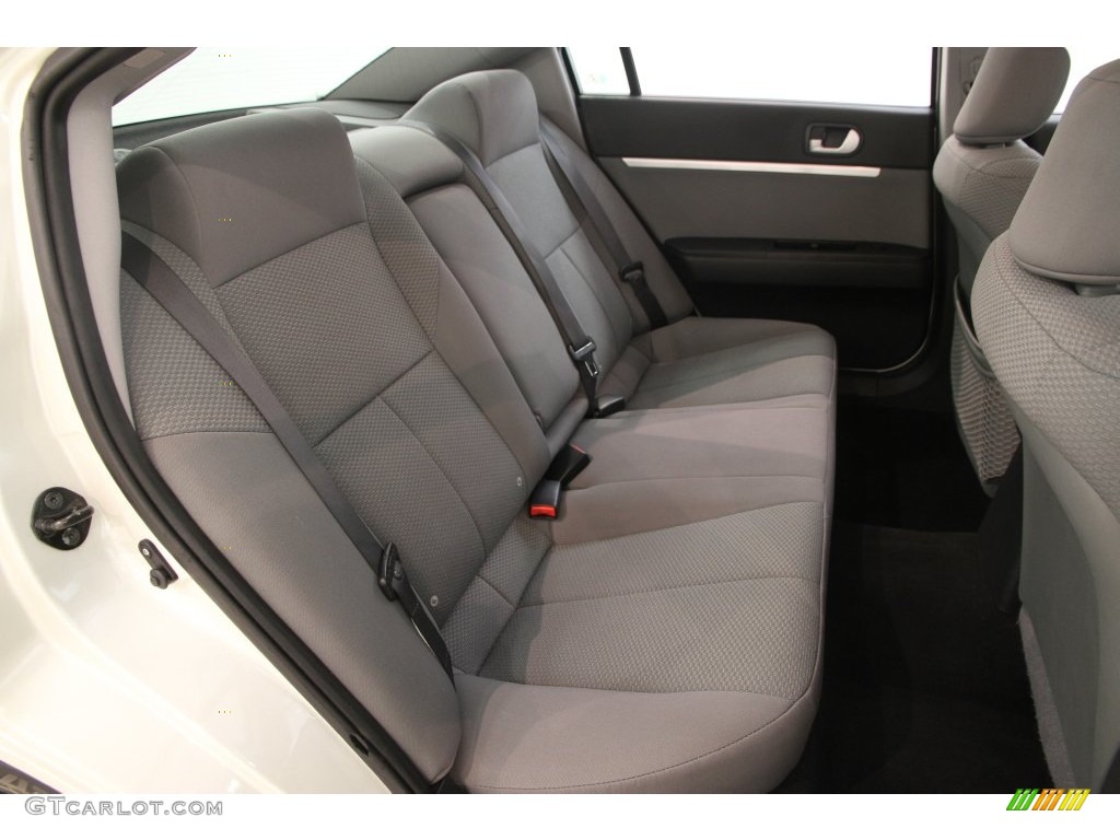 2007 Galant ES - Dover White Pearl / Gray photo #16