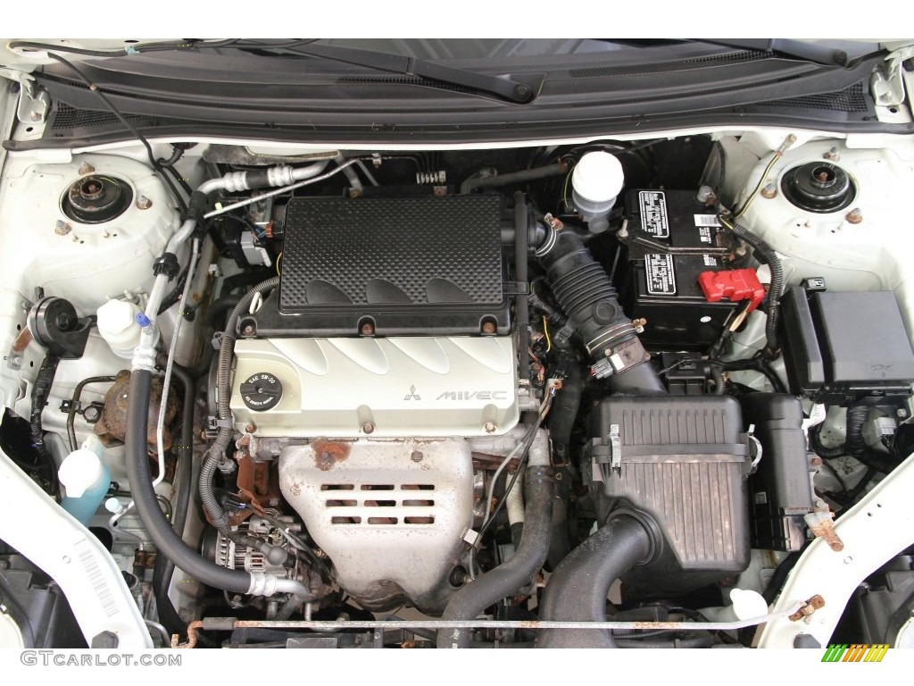 2007 Galant ES - Dover White Pearl / Gray photo #19