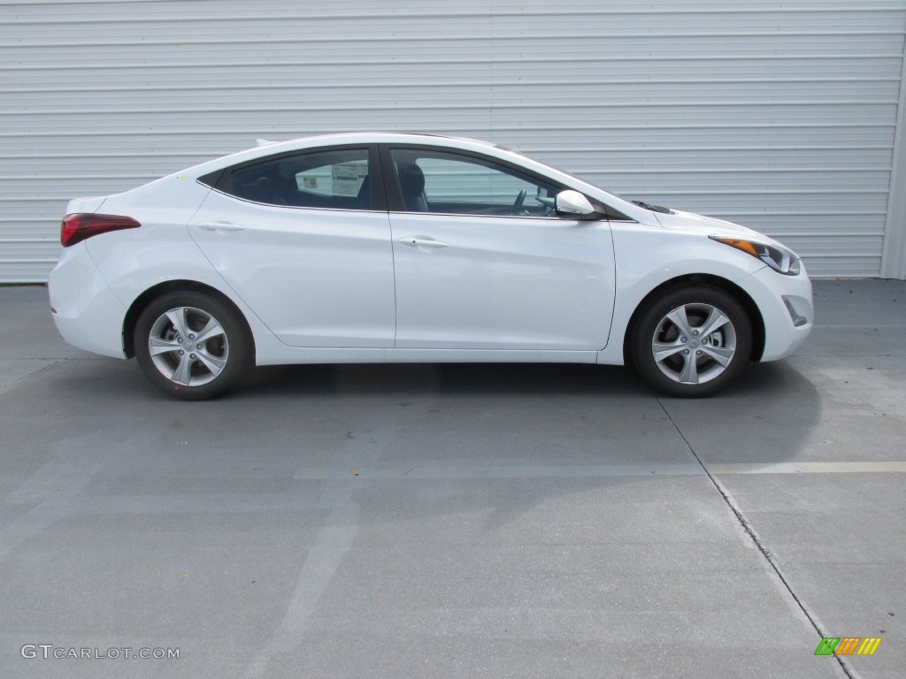 2016 Elantra Value Edition - White / Black photo #3