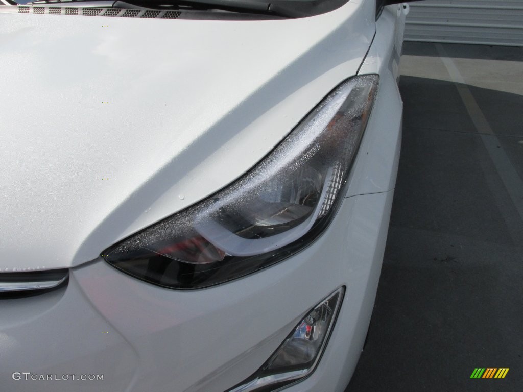 2016 Elantra Value Edition - White / Black photo #9
