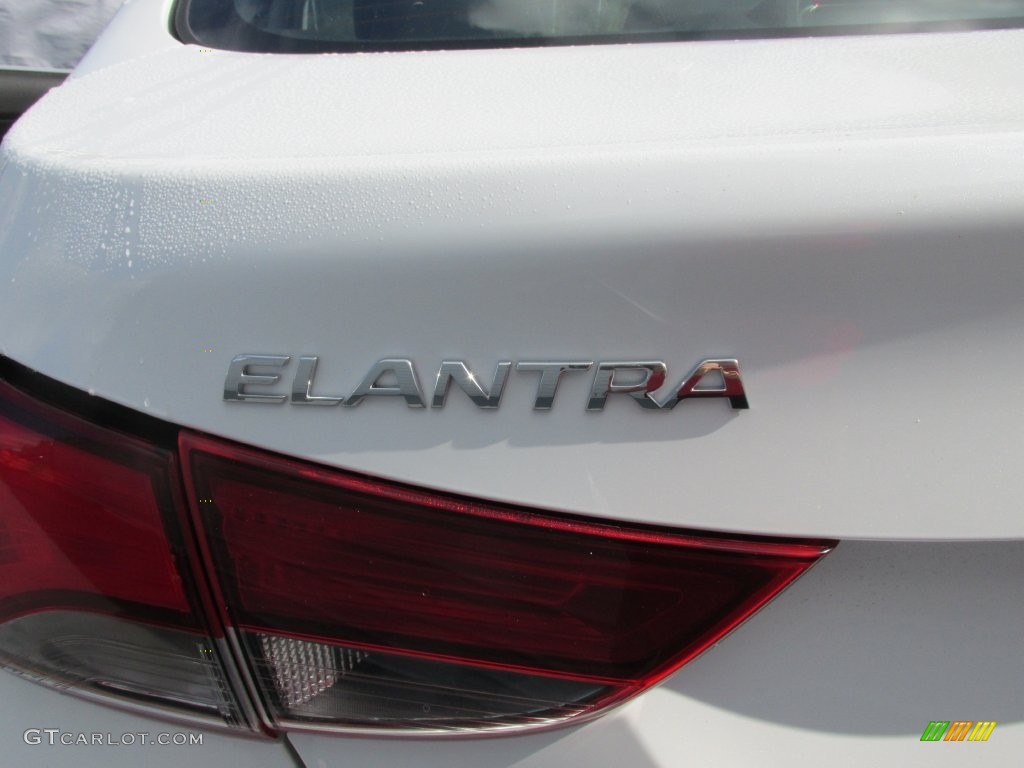 2016 Elantra Value Edition - White / Black photo #14