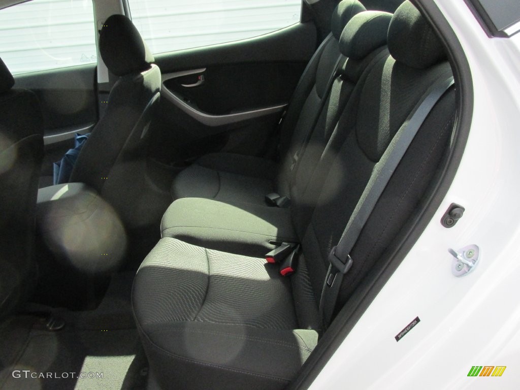 2016 Elantra Value Edition - White / Black photo #18