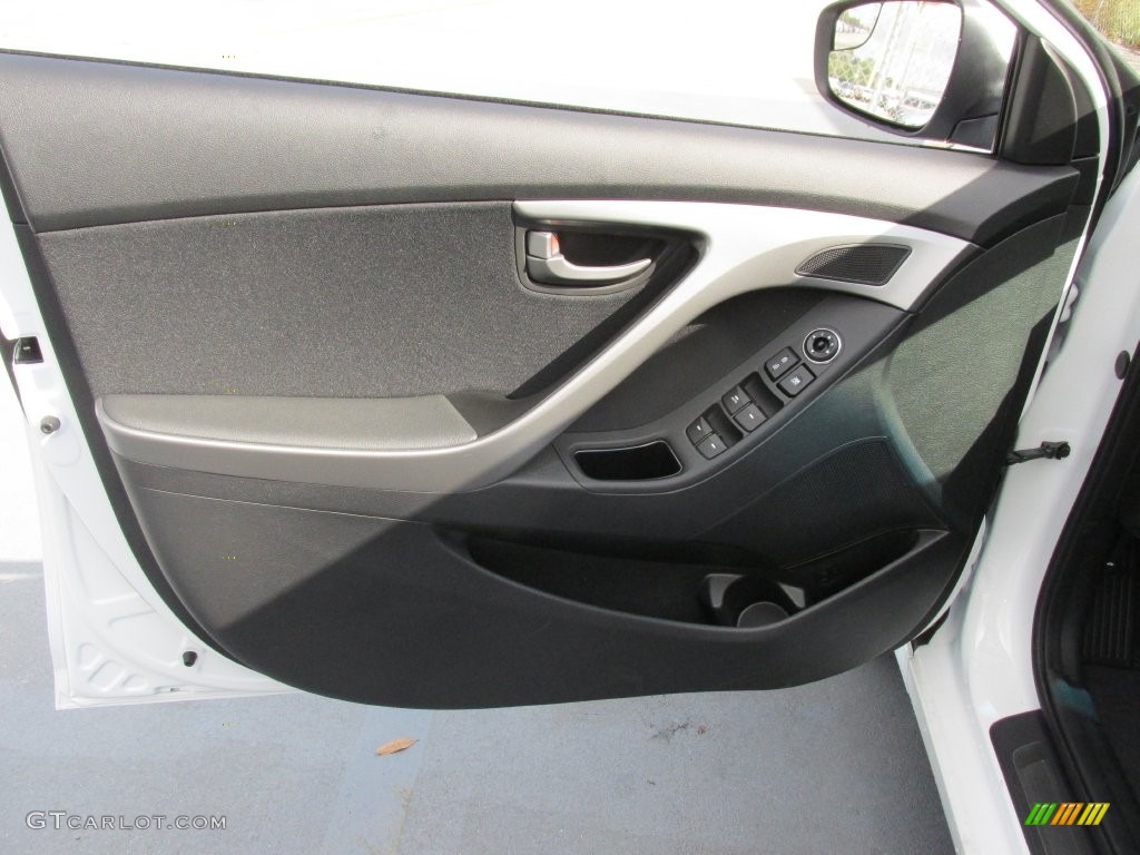2016 Elantra Value Edition - White / Black photo #19