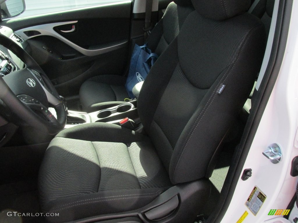 2016 Elantra Value Edition - White / Black photo #21