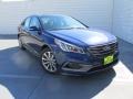 2016 Lakeside Blue Hyundai Sonata Limited  photo #2