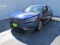 2016 Lakeside Blue Hyundai Sonata Limited  photo #8