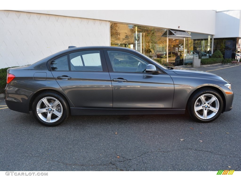 2015 3 Series 328i xDrive Sedan - Mineral Grey Metallic / Black photo #2
