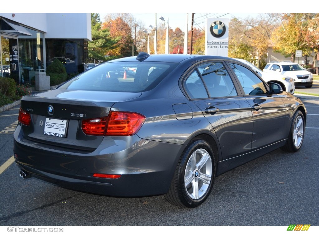 2015 3 Series 328i xDrive Sedan - Mineral Grey Metallic / Black photo #3