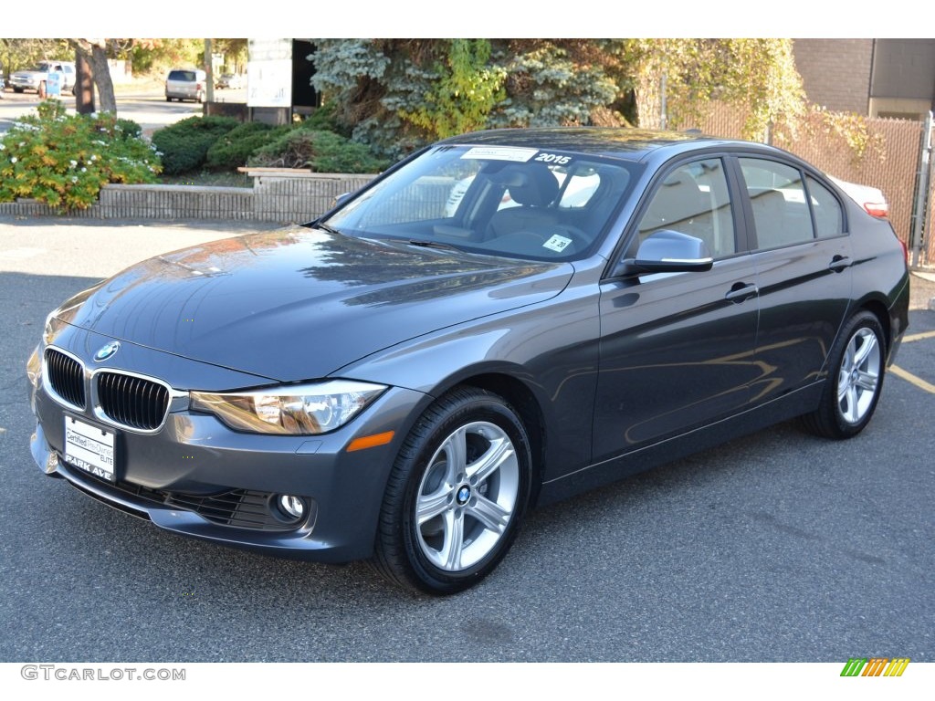2015 3 Series 328i xDrive Sedan - Mineral Grey Metallic / Black photo #6