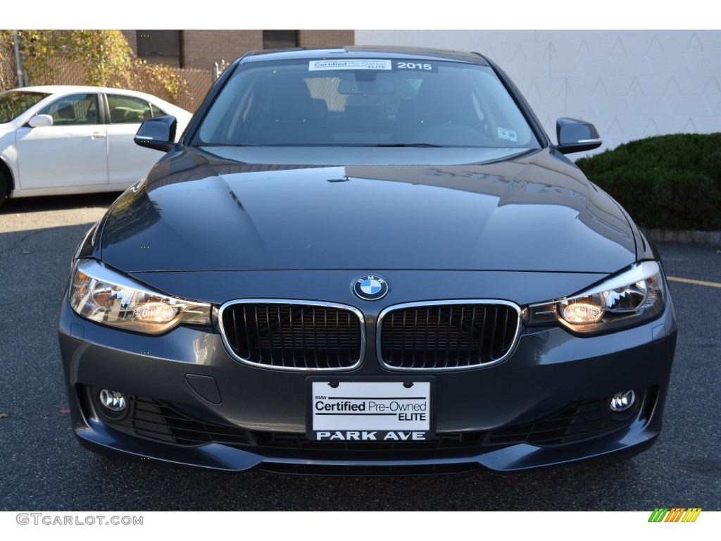 2015 3 Series 328i xDrive Sedan - Mineral Grey Metallic / Black photo #7