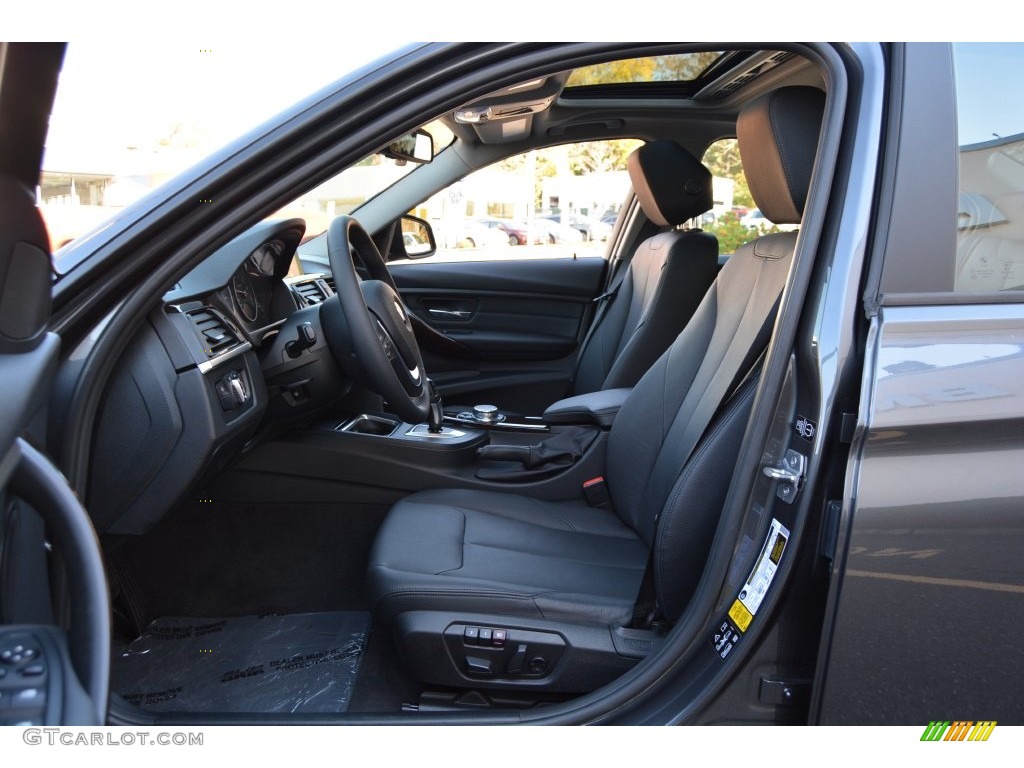 2015 3 Series 328i xDrive Sedan - Mineral Grey Metallic / Black photo #11