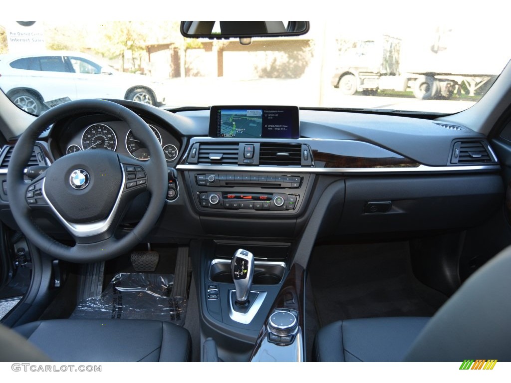 2015 3 Series 328i xDrive Sedan - Mineral Grey Metallic / Black photo #15