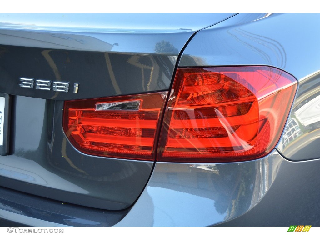 2015 3 Series 328i xDrive Sedan - Mineral Grey Metallic / Black photo #24